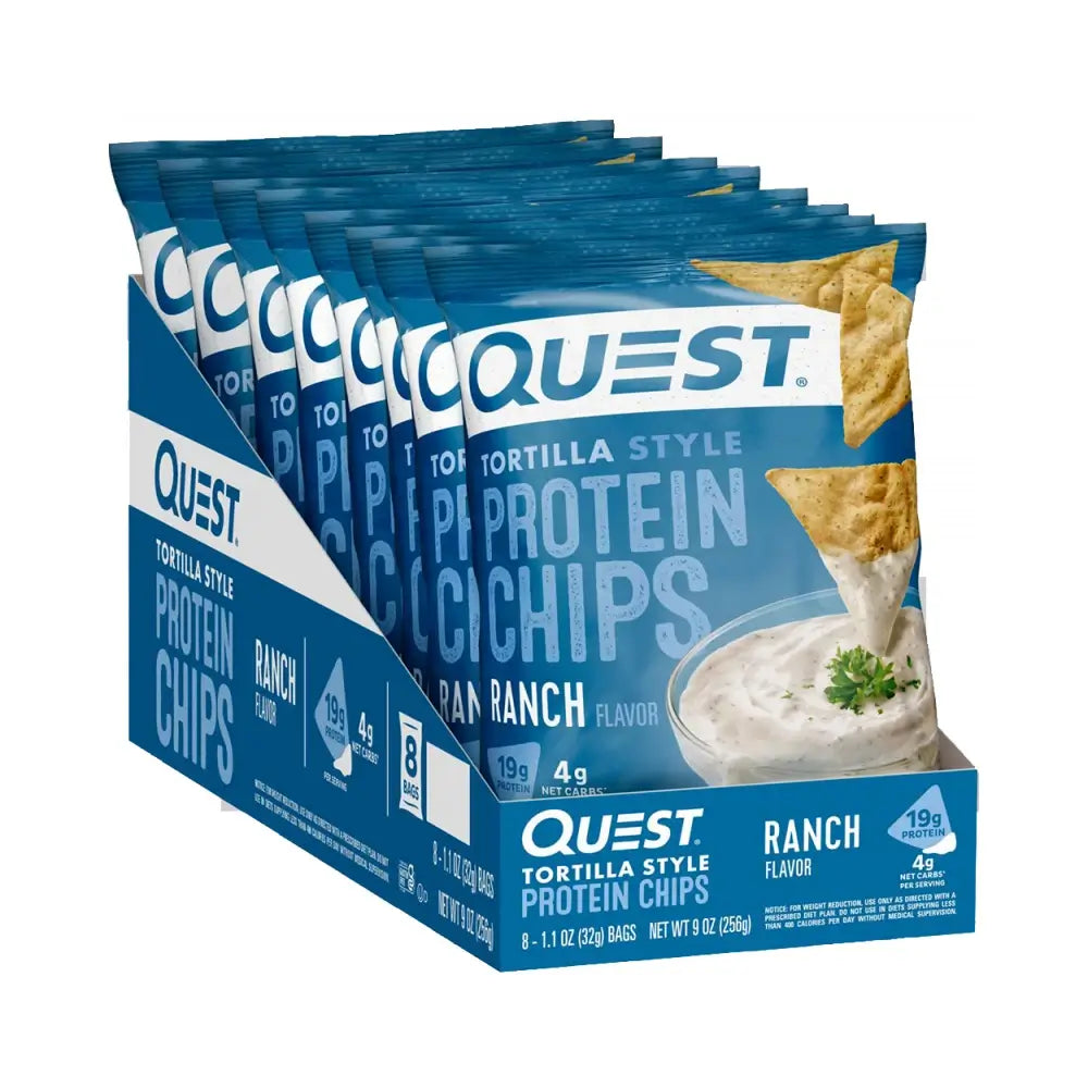 Quest Nutrition - Protein Tortilla Chips (8x32g)