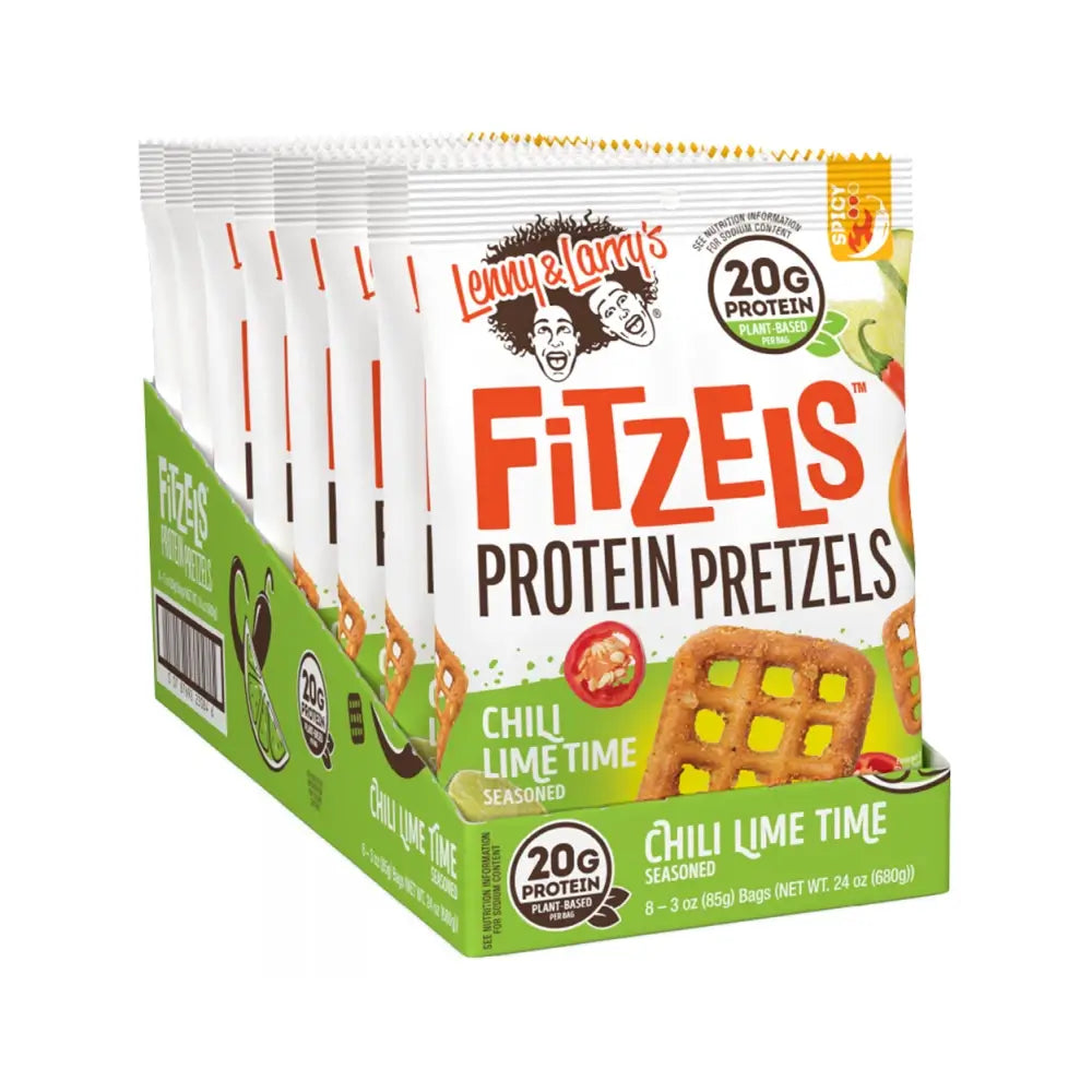 Lenny & Larry's - Fitzels Protein Pretzels (8x85g)