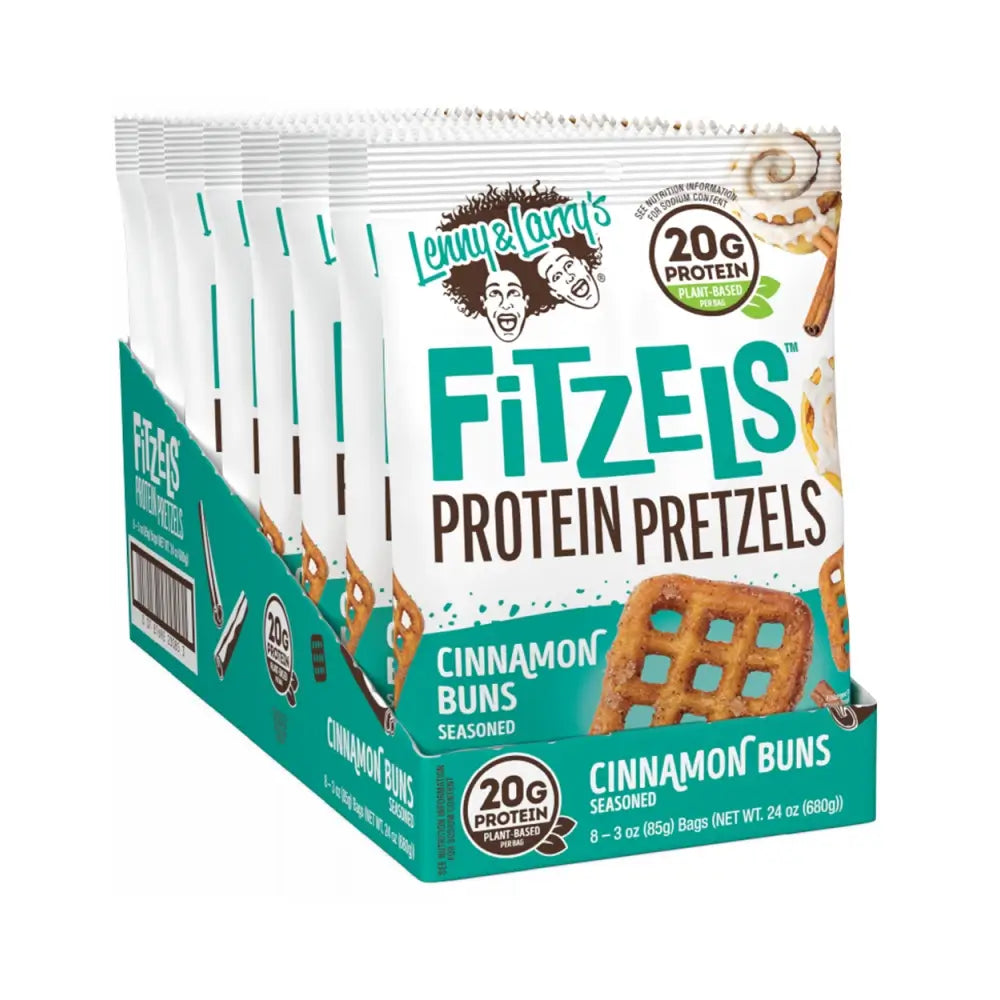 Lenny & Larry's - Fitzels Protein Pretzels (8x85g)