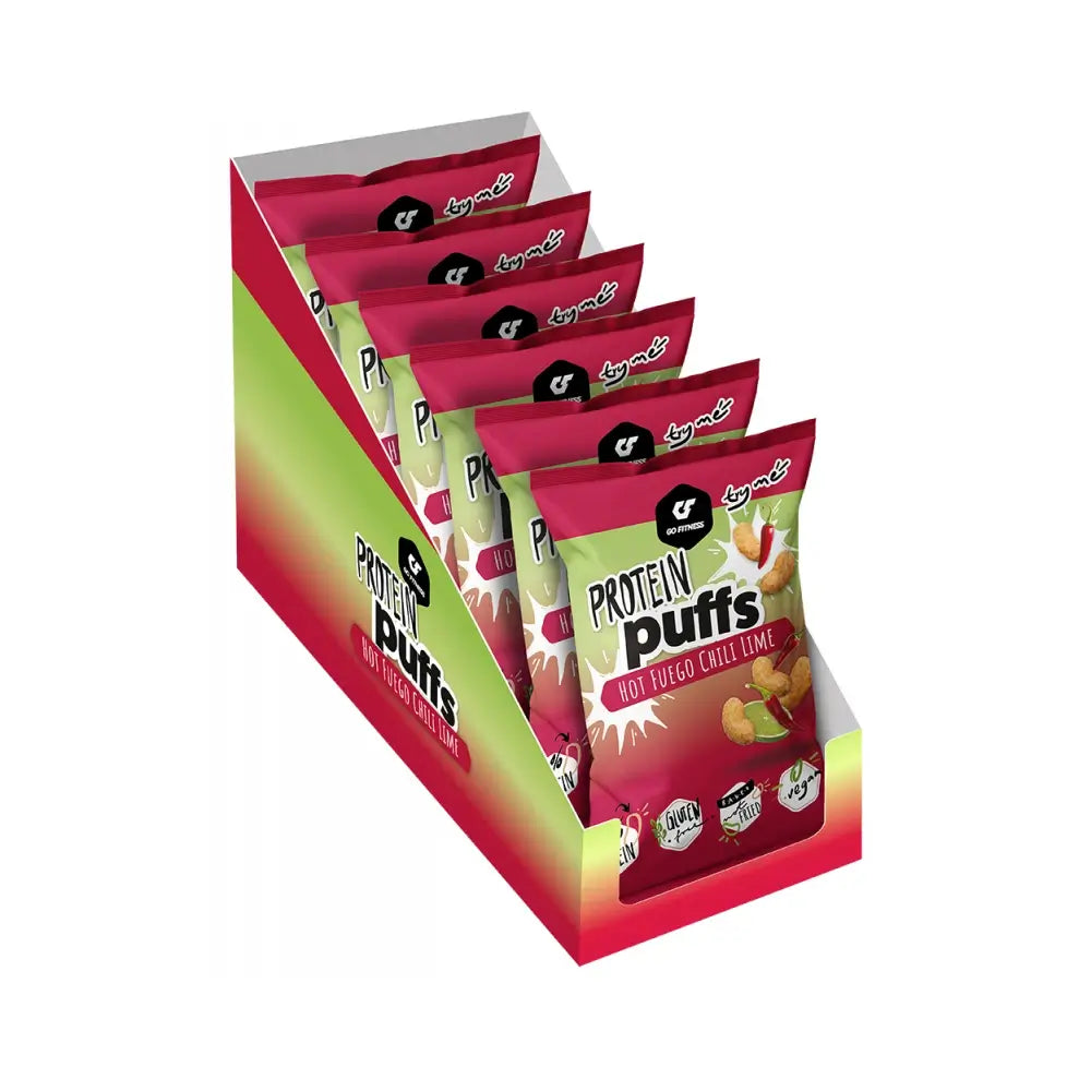 Go Fitness - Protein Puffs (12x50g)
