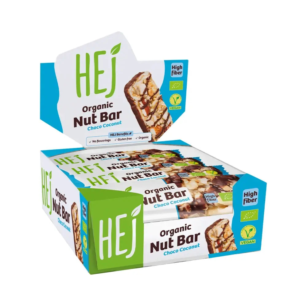 HEJ Natural - Organic Nut Bar (12x40g)
