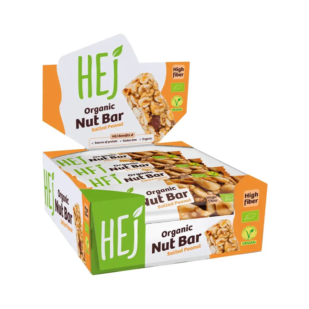 HEJ Natural - Organic Nut Bar (12x40g)