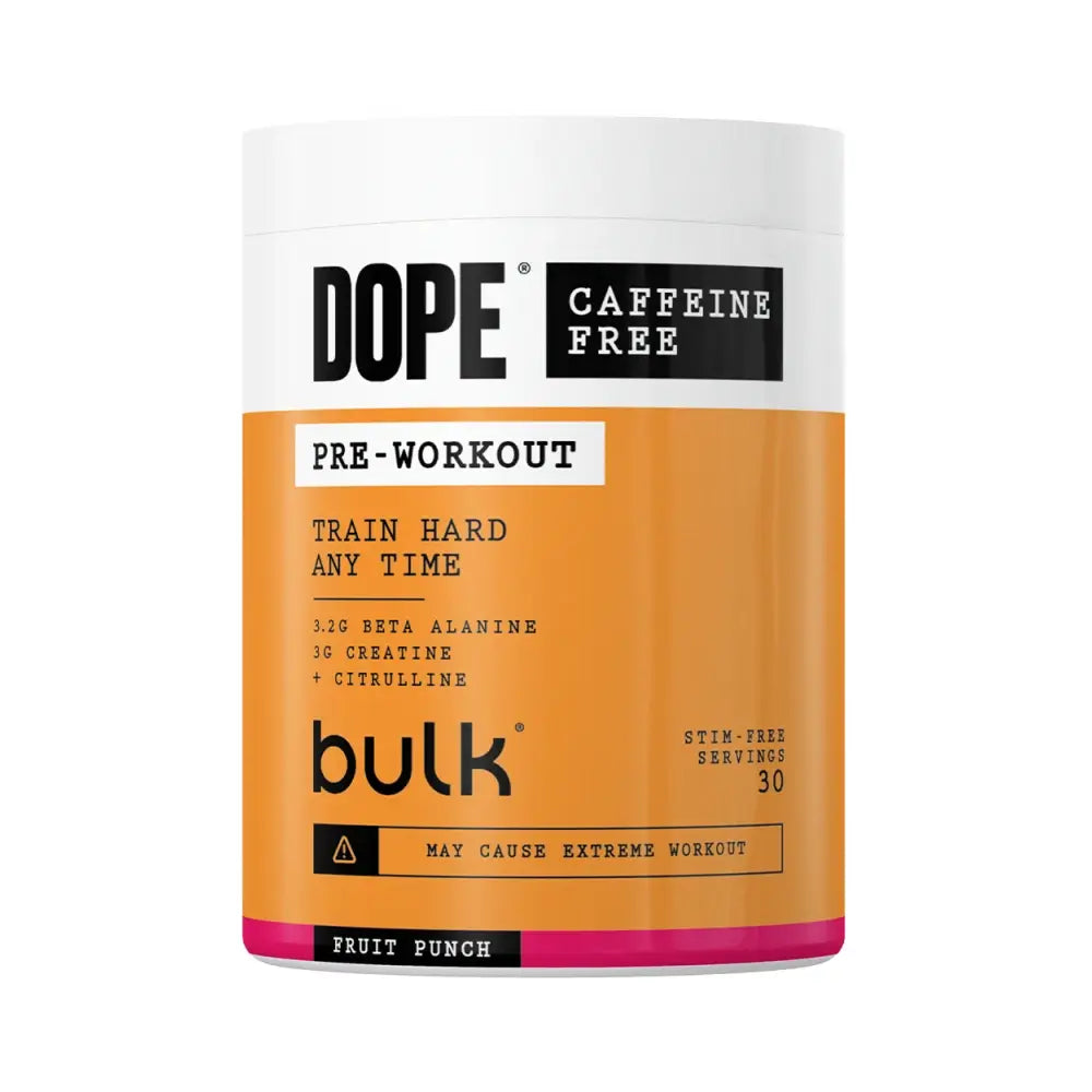 Bulk - Dope Pre-Workout koffeinfri