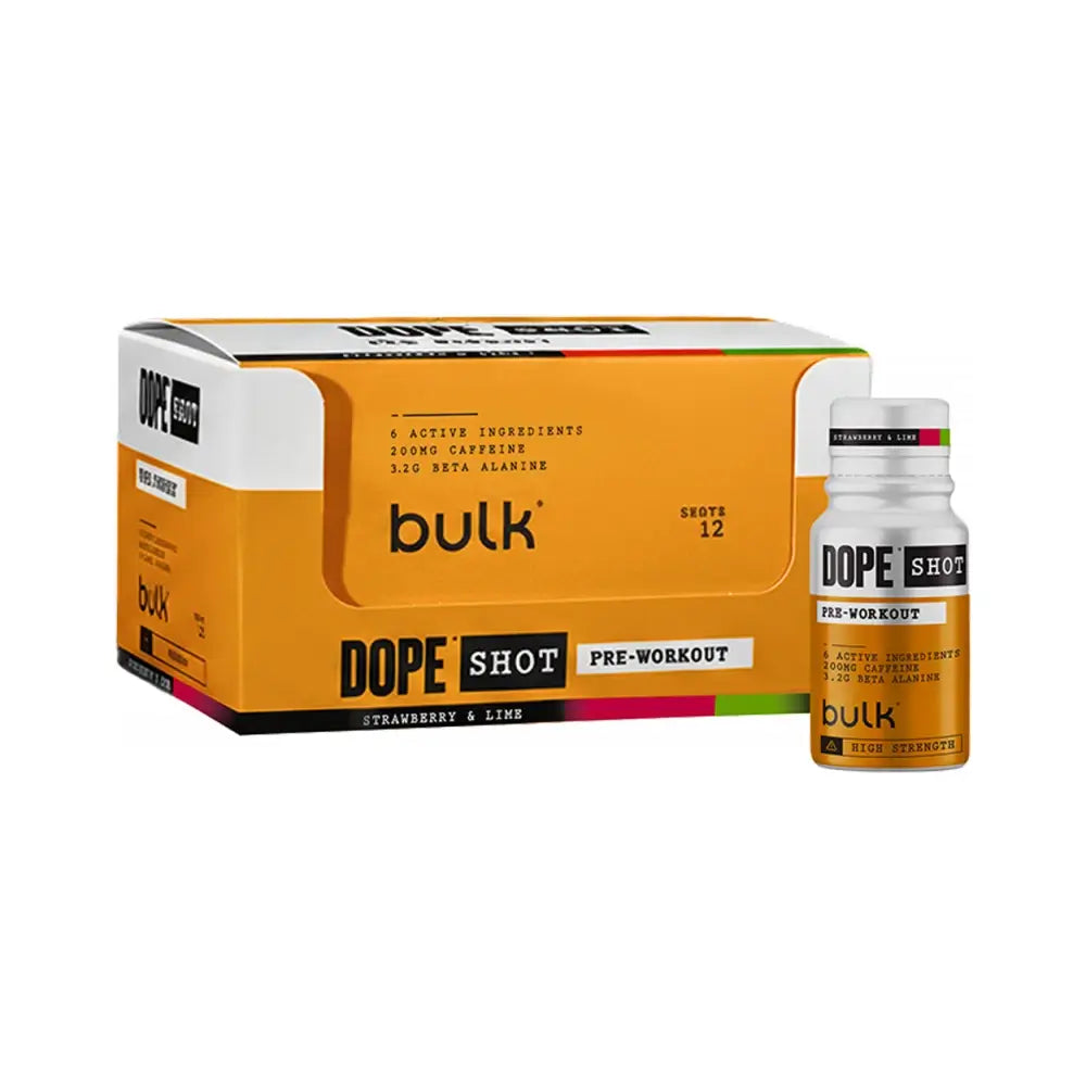 Bulk - Dope Pre-Workout Shots (12x60ml)