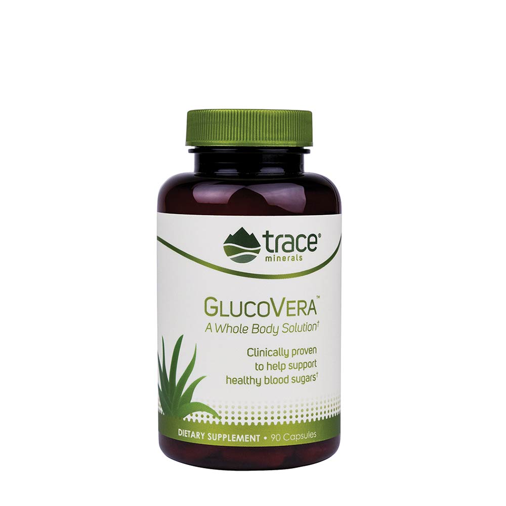 Trace Minerals - Glucovera - 90 kapsler