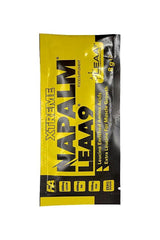 FA Fitness Authority Xtreme Napalm LEAA9 amino acid supplement sample packet for muscle growth.
