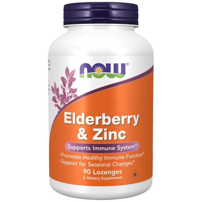 NOW Foods - Elderberry & Zinc