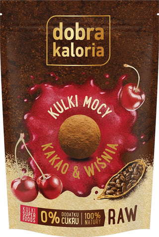 Dobra Kaloria - Kubara - Good Calorie Cocoa & Cherry Balls 58g