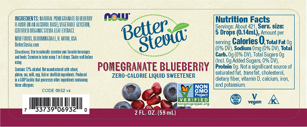 NOW Foods - Better Stevia - Luonnollinen makeutusaine