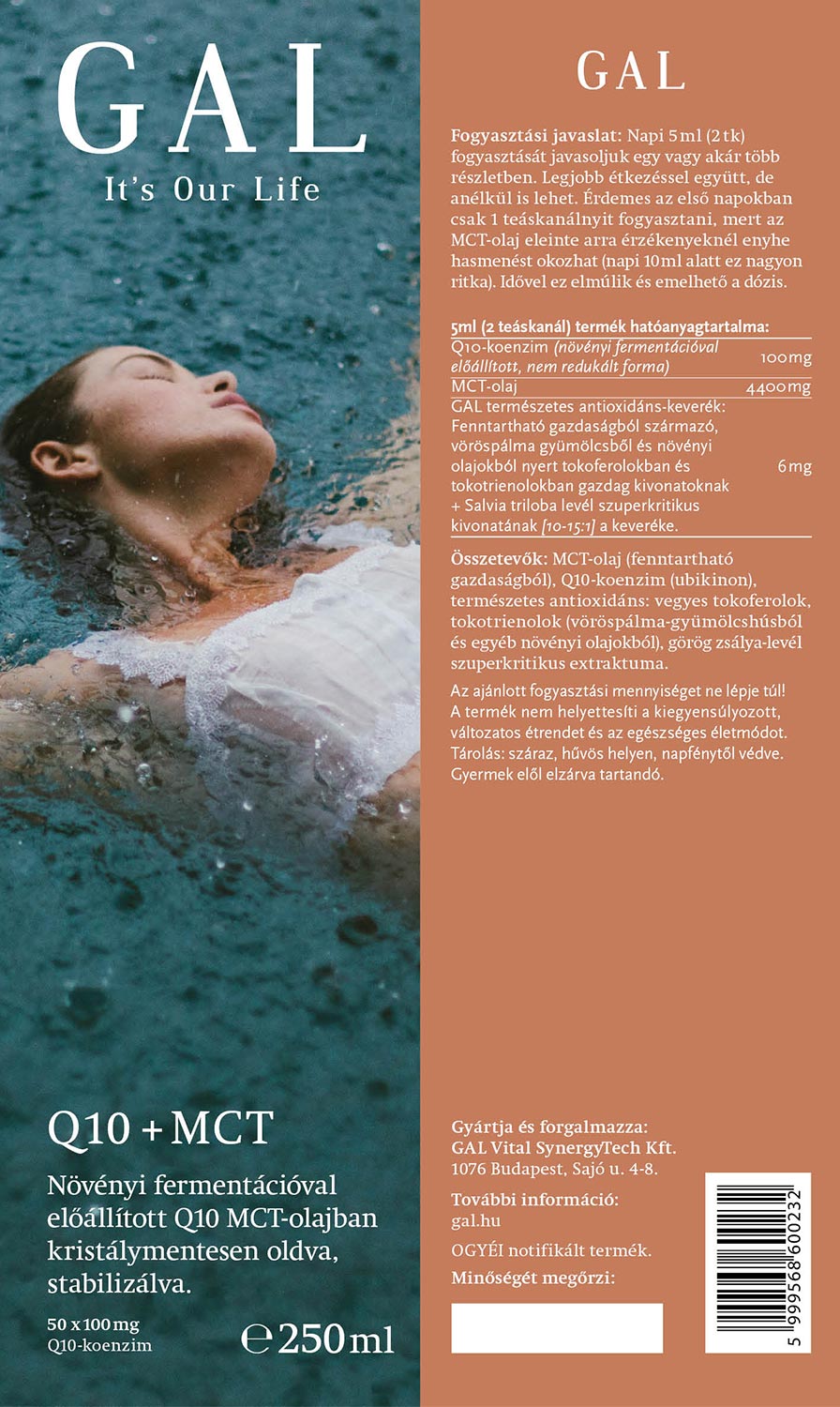 GAL - Q10 + MCT Oil - 250ml