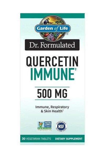 Garden of Life - Dr. Formulated Quercetin Immune, 500mg - 30 vegetarian tabs - Nutri.se