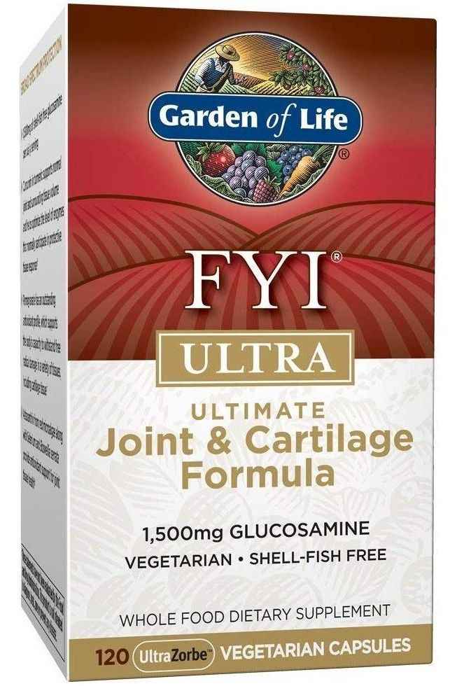 Garden of Life - FYI Ultra Joint and Cartilage Support - 120 vcaps