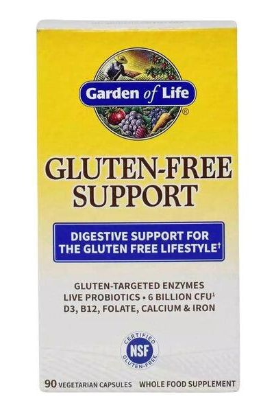 Garden of Life - Gluten-Free Support - 90 vcaps - Nutri.se
