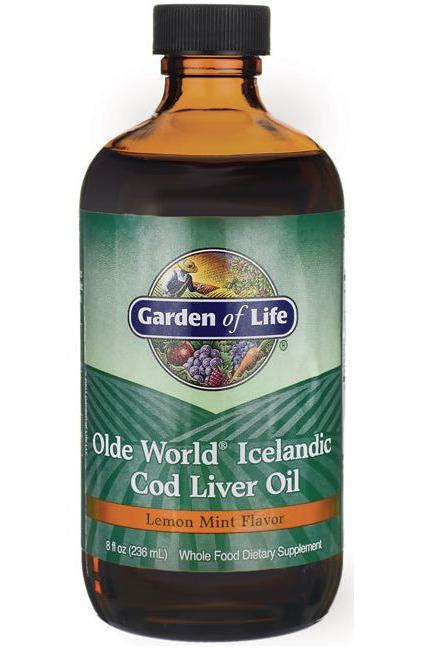 Garden of Life - Olde World Icelandic Cod Liver Oil, Lemon Mint - 236 ml. - Nutri.se