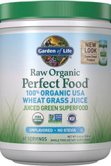 Garden of Life - Raw Organic Perfect Food 100% Organic USA Wheat Grass Juice - 240g - Nutri.se