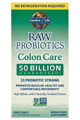 Garden of Life - Raw Probiotics Colon Care (Shelf-Stable) - 30 vcaps - Nutri.se