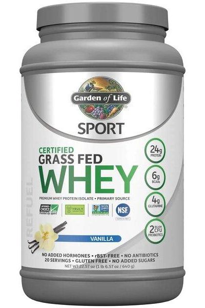Garden of Life - Sport Certified Grass Fed Whey Protein - Nutri.se