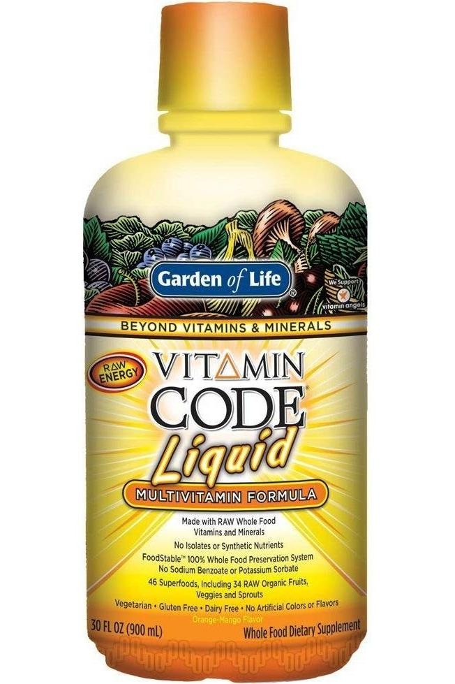 Garden of Life - Vitamin Code Liquid Multivitamin - Nutri.se