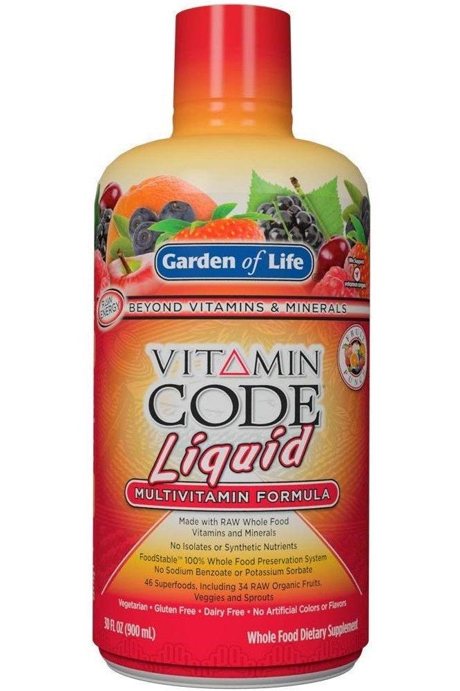 Garden of Life - Vitamin Code Liquid Multivitamin - Nutri.se