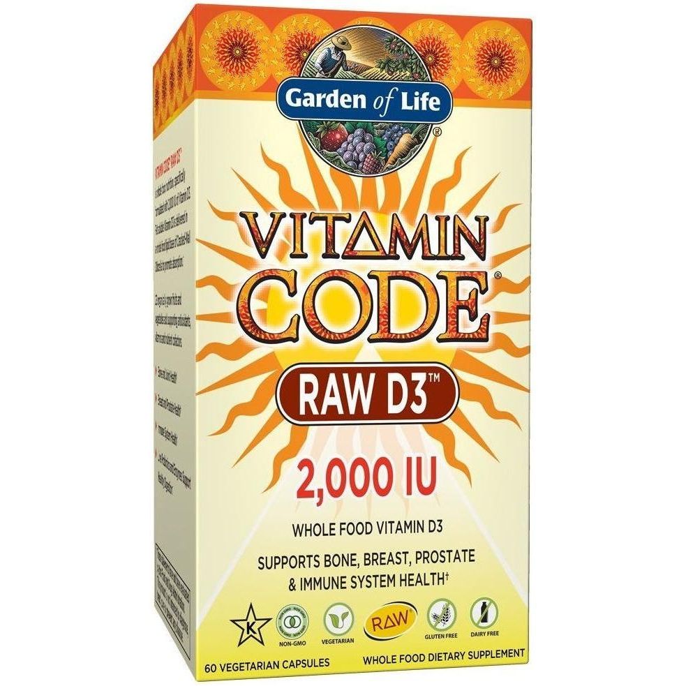 Garden of Life - Vitamin Code RAW D3 - Nutri.se