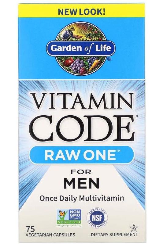 Garden of Life - Vitamin Code RAW ONE for Men - Nutri.se