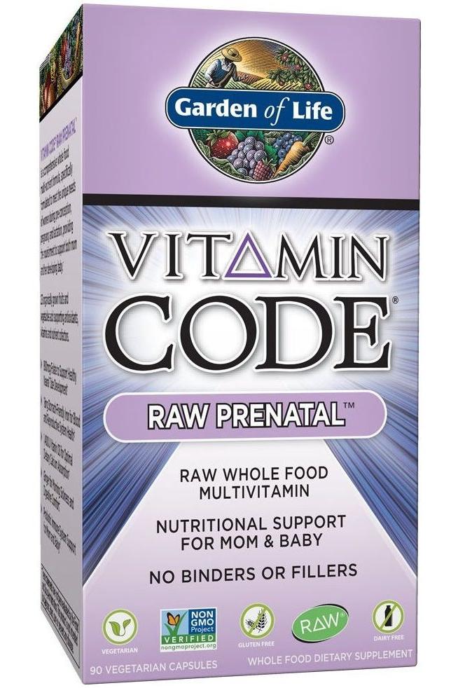 Garden of Life - Vitamin Code RAW Prenatal - Nutri.se