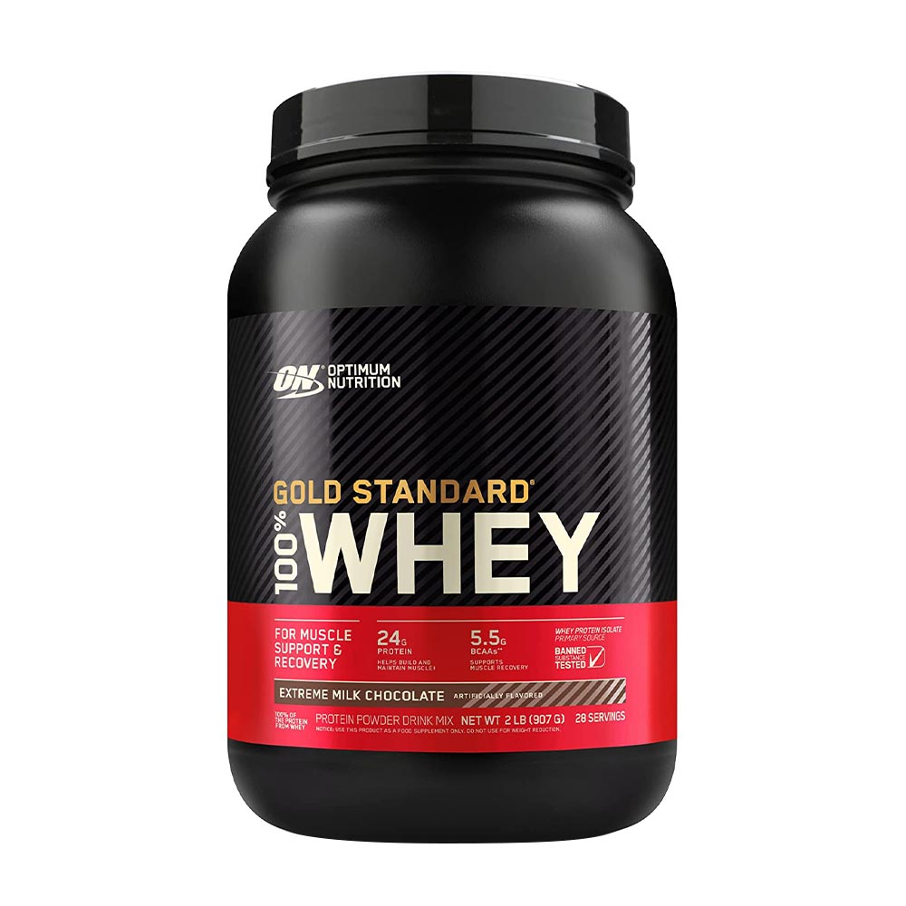 Optimum Nutrition Gold Standard produktförpackning