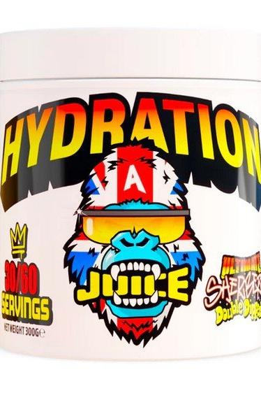 Gorillalpha Hydration Juice container showcasing vibrant design and hydration benefits for optimal recovery.
