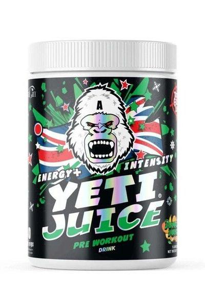 Yeti Juice Pre-Workout by Gorillalpha for energy, endurance, and muscle strength during workouts.