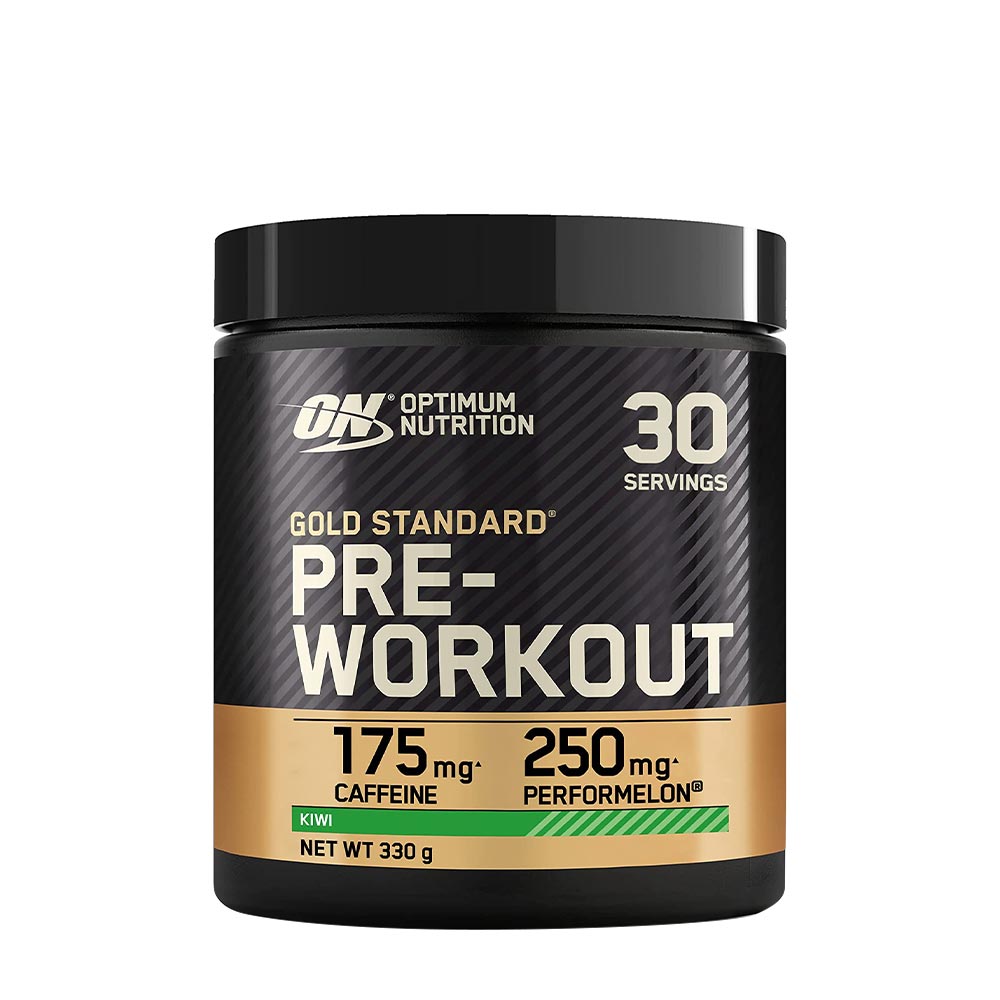 Gold Standard Pre-Workout ingredienser & etikett