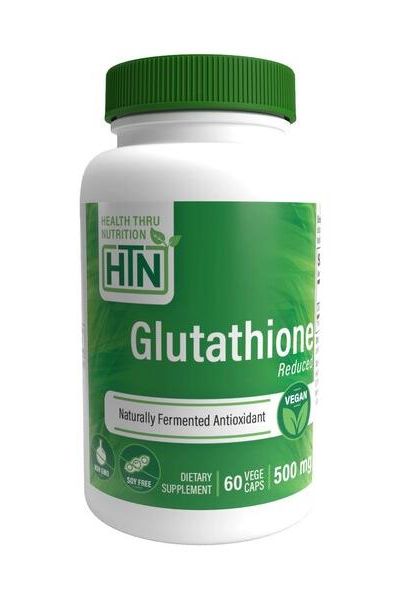 Health Thru Nutrition - Glutathione Reduced, 500mg - 60 vcaps - Nutri.se