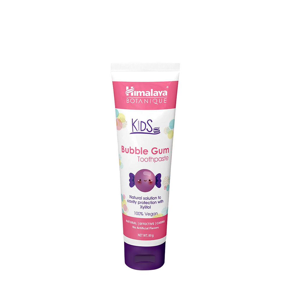Himalaya Botanique - Kids Toothpaste, Bubble Gum - 80g