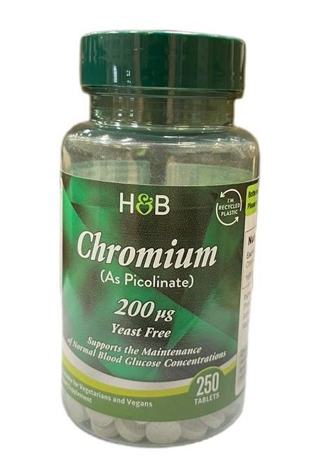 Holland & Barrett - Chromium Picolinate - Nutri.se