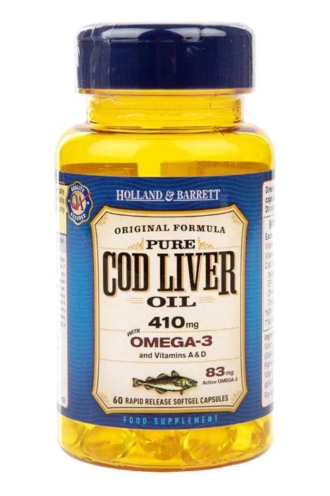 Holland & Barrett - Cod Liver Oil with Multi Vitamins - Nutri.se