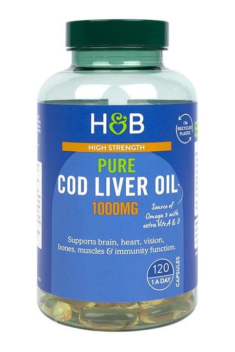 Holland & Barrett - Cod Liver Oil with Multi Vitamins - Nutri.se