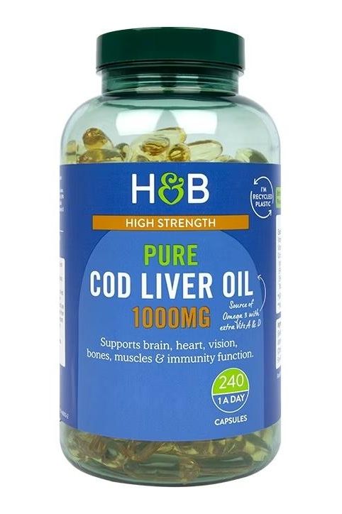 Holland & Barrett - Cod Liver Oil with Multi Vitamins - Nutri.se