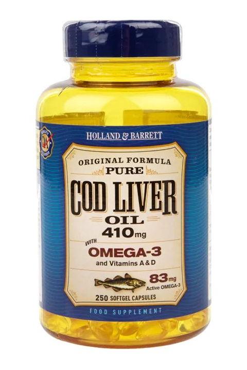 Holland & Barrett - Cod Liver Oil with Multi Vitamins - Nutri.se