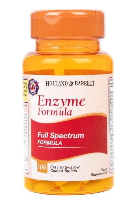Holland & Barrett - Enzyme Formula - 100 tablets - Nutri.se