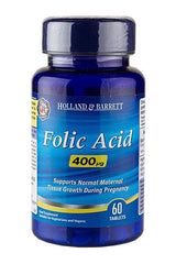 Holland & Barrett - Folic Acid - 400mcg - Nutri.se