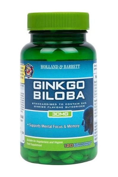 Holland & Barrett - Ginkgo Biloba - Nutri.se