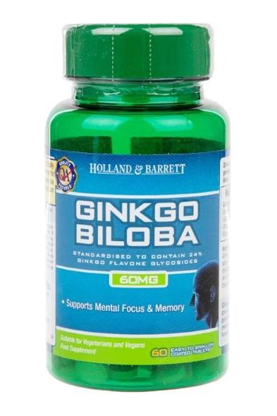 Holland & Barrett - Ginkgo Biloba - Nutri.se