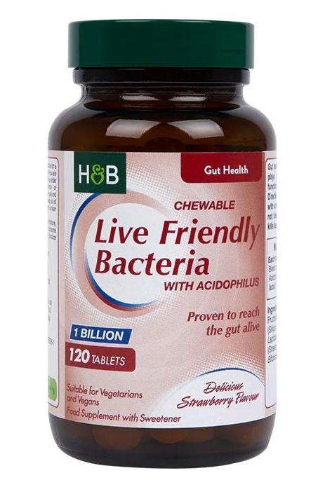 Holland & Barrett - Live Friendly Bacteria with Acidophilus - Nutri.se