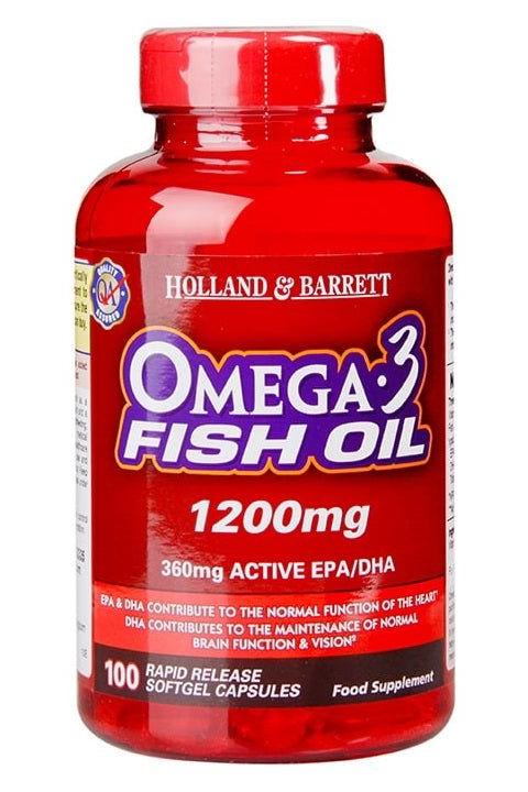 Holland & Barrett - Omega 3 Fish Oil - Nutri.se