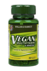Holland & Barrett - Vegan Multivitamin & Mineral - 60 tablets - Nutri.se