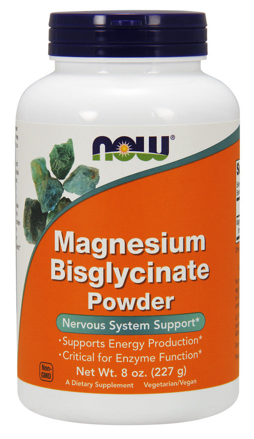 Now Foods - Magnesium Bisglycinate Powder - 227g