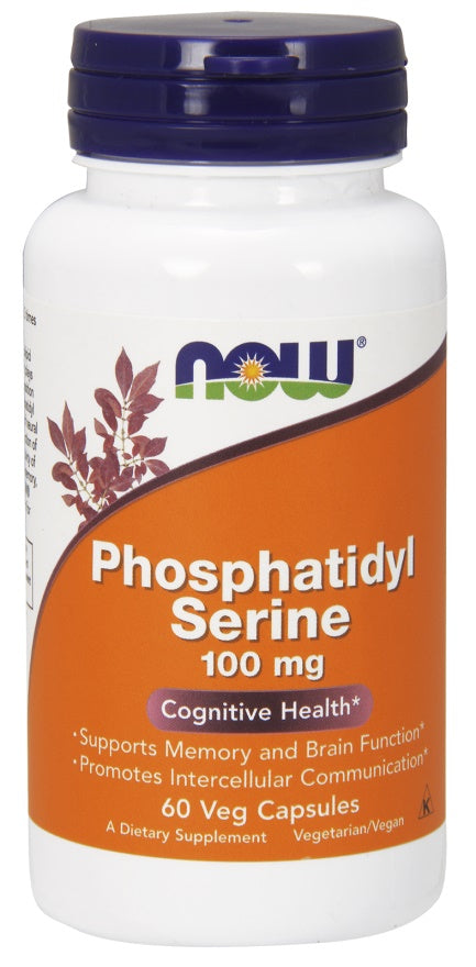 NOW Foods - Phosphatidyl Serine - 100mg - 60 Vcaps
