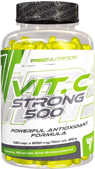 Vitamin C Strong 500 – Zink & Bioflavonoider baksida