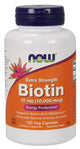 Now Foods - Biotin Extra Strength - 120 Vcaps