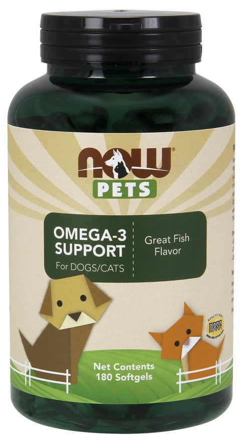 Omega-3 Support för Husdjur framsida