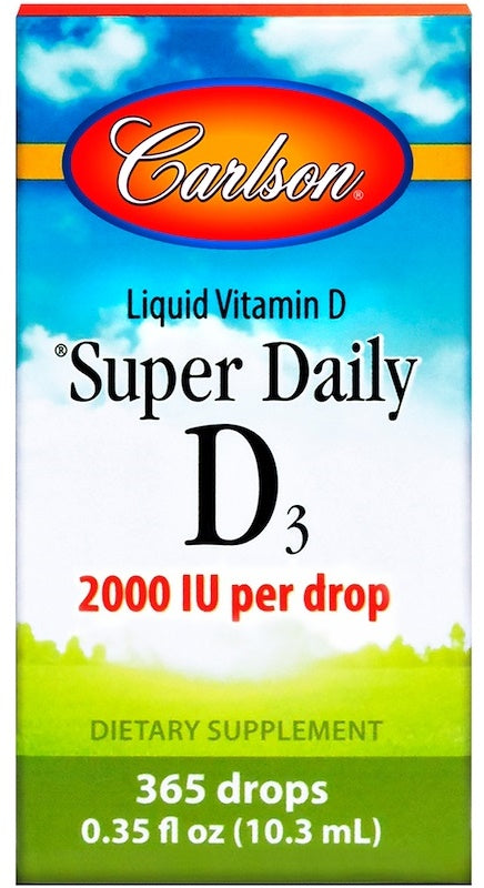 Super Daily D3 – Dagligt vitamintillskott framsida
